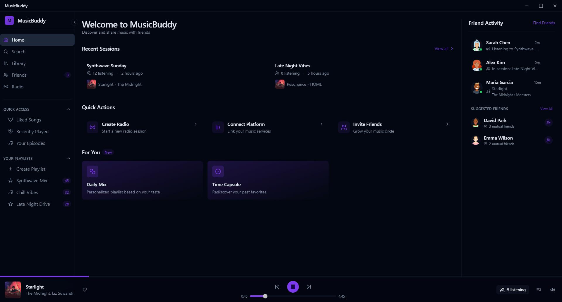 MusicBuddy preview